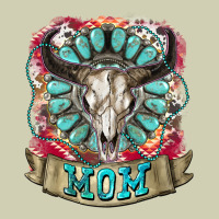Mom Bull Skull Mother's Day Heavy Core Tee | Teevron
