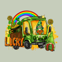 Lucky Gnomes Truck St. Patrick's Day Ladies Tee | Teevron