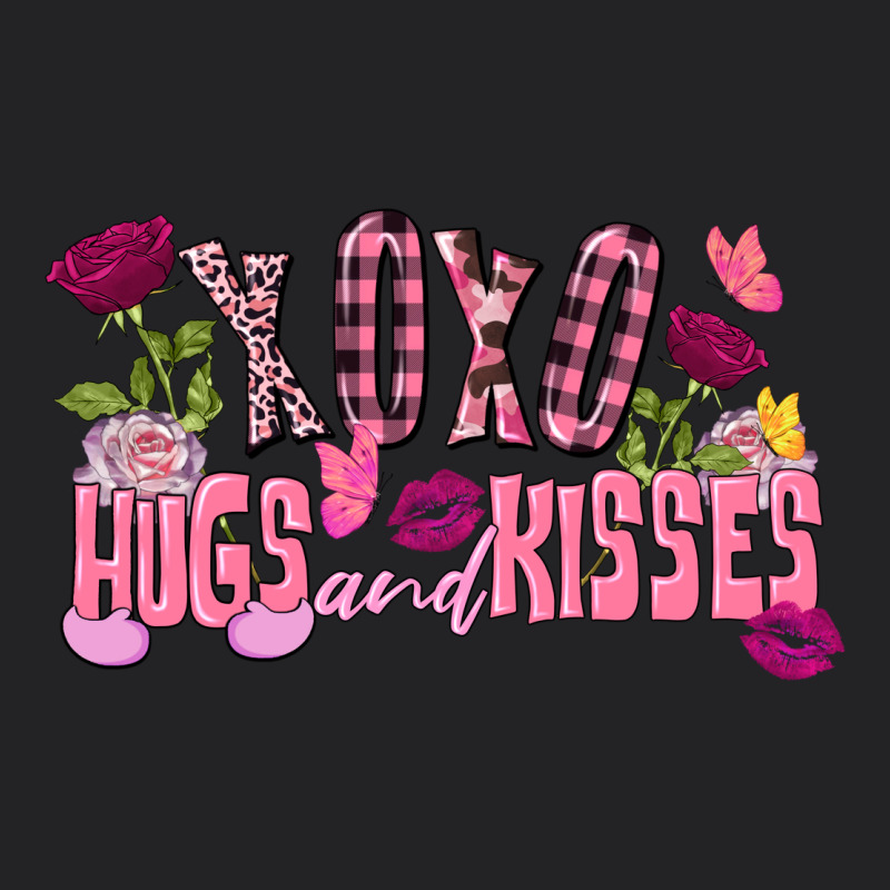 Xoxo Hugs And Kisses Valentine's Day Vintage Tee by FaDigitalArtStudio | Teevron