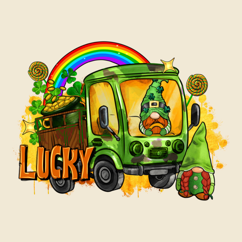 Lucky Gnomes Truck St. Patrick's Day Ladies Tee by FaDigitalArtStudio | Teevron