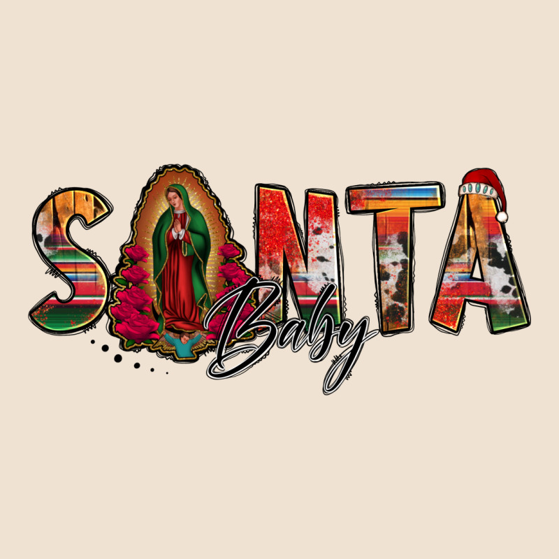 Santa Baby Lady Of Guadalupe Urban Heavy Tee by Jasminsmagicworld | Teevron