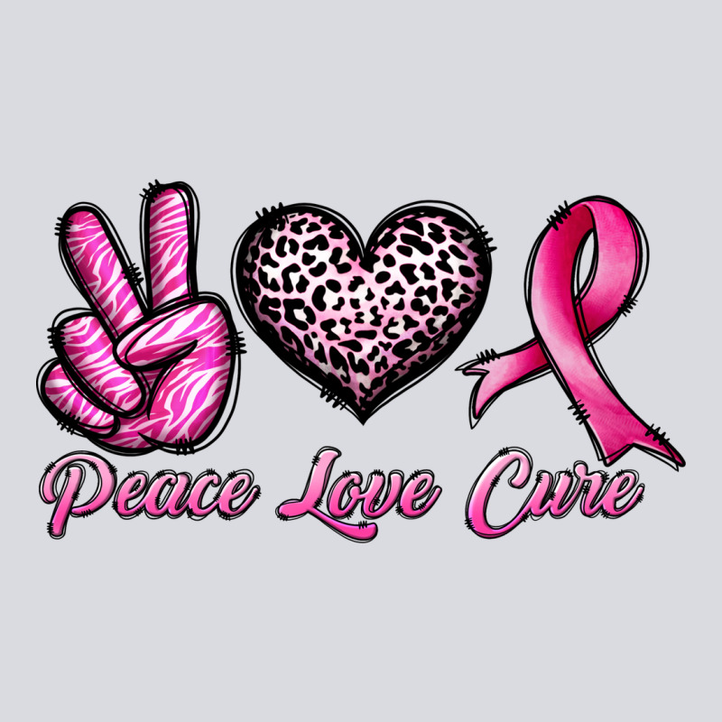 Peace Love Cure Zipper Hoodie by JahusDesignShop | Teevron