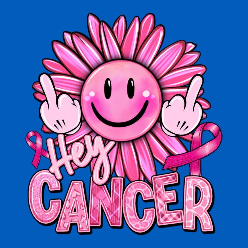 Hey Cancer Smiley Face Breast Cancer Urban Hoodie by RanaPortraitStore | Teevron