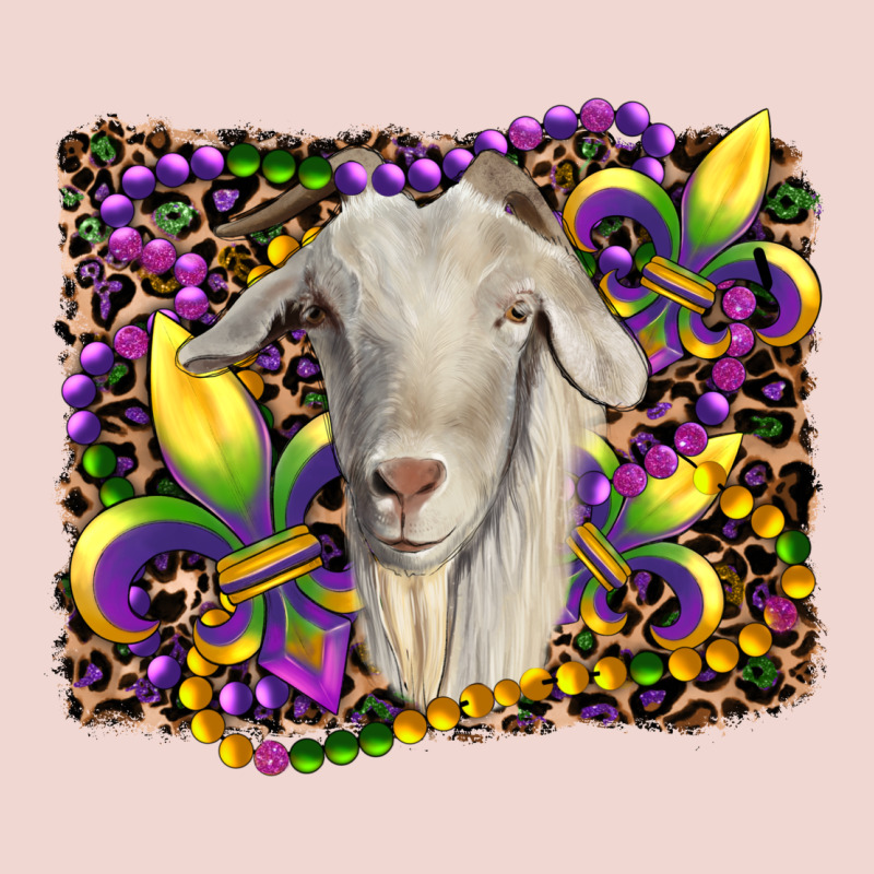 Mardi Gras Goat Fleur De Lis Premium Sweatshirt by RanaPortraitStore | Teevron