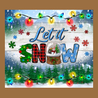 Let It Snow Tumbler Vintage Tee | Teevron