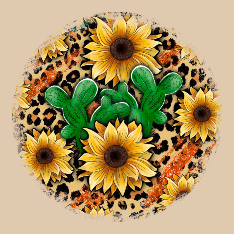 Leopard Cactus Sunflower Heavyweight Sweatshirt by JahusDesignShop | Teevron