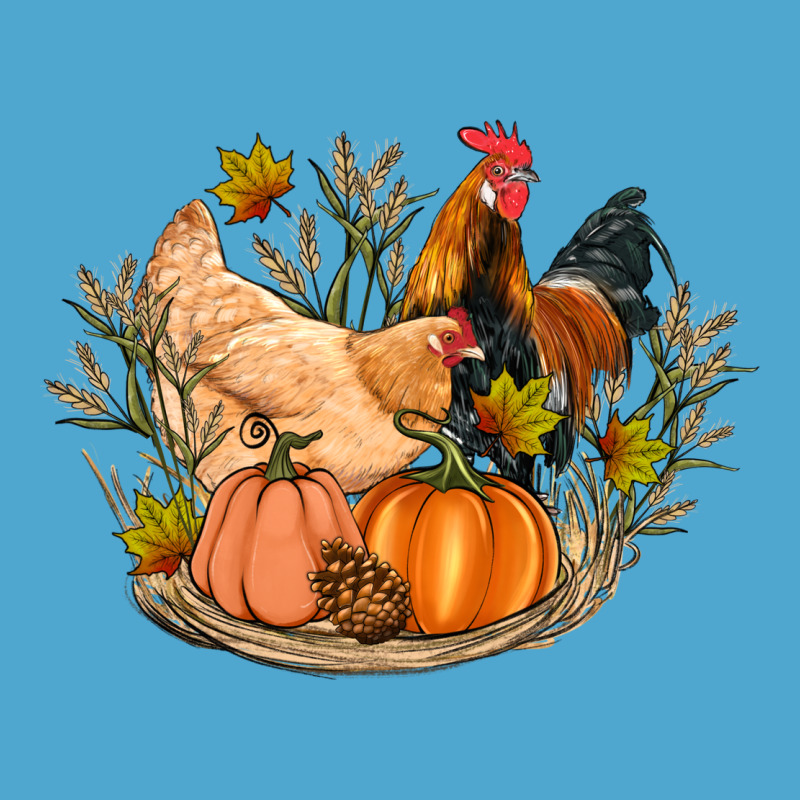 Fall Coop Animals Pumpkin Premium Hoodie by Artiststas | Teevron