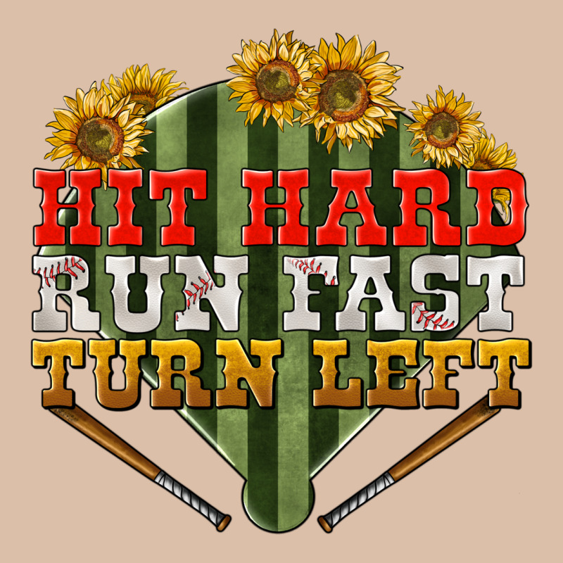 Hit Hard Run Fast Turn Left Urban Heavy Tee by BundleAndBundleShop | Teevron