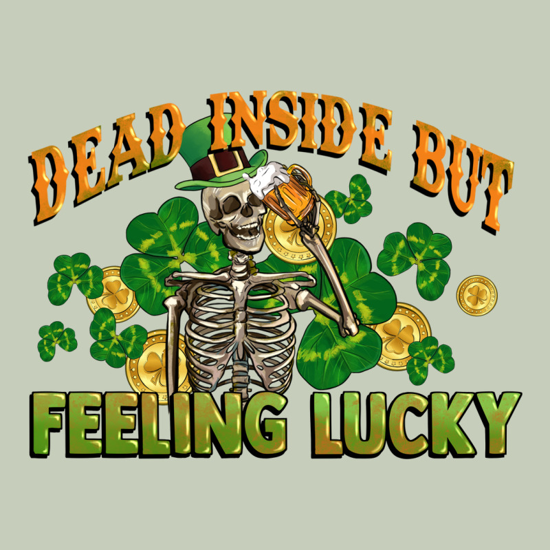 Dead Inside But Feeling Lucky St. Patrick's Day Classic Tee by CowGirlArtShop | Teevron