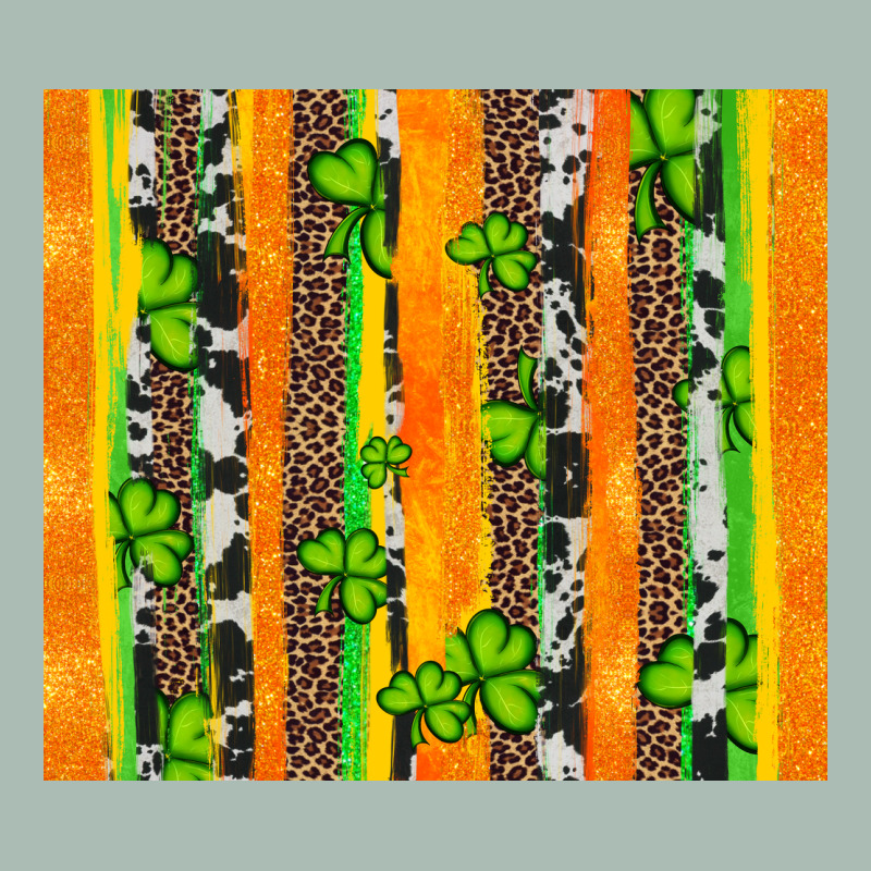 St Patricks Shamrock With Cowhide Classic Tee by Artiststas | Teevron