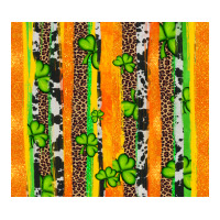 st patricks shamrock with cowhide | Teevron
