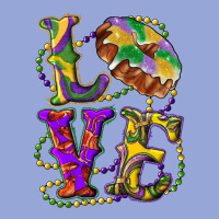 Mardi Gras Love With King Cake Classic Tee | Teevron