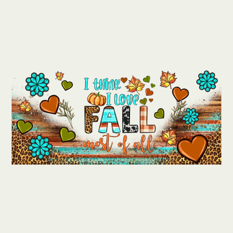 I Think I Love Fall Most Of All Libbey Glass Urban Heavy Tee by BundleAndBundleShop | Teevron