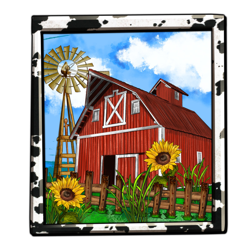 Rustic Western Barn Olivia Premium Tee by OliviaCreatesArt | Teevron