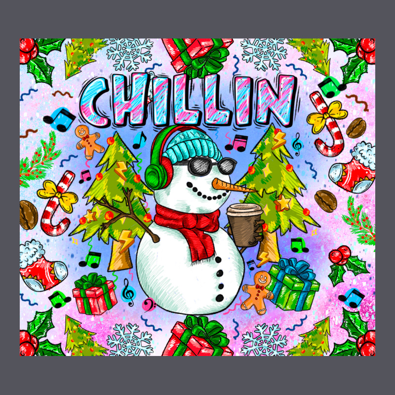 Chillin Snow Vintage Hoodie by CowhideDigitalArt | Teevron