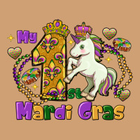 My First Mardi Gras Unicorn Vintage Tee | Teevron