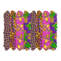 mardi gras brushstrokes | Teevron