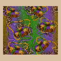 Mardi Gras King Cake Leopard Heavyweight Hoodie | Teevron