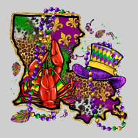 Mardi Gras Louisiana Map Premium Tee | Teevron