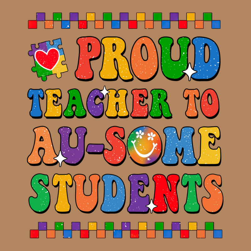 Proud Teacher To Au-some Student Long Sleeve Tee by CowhideDigitalArt | Teevron