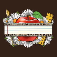 Floral Teacher Custom Name Heavy Core Tee | Teevron