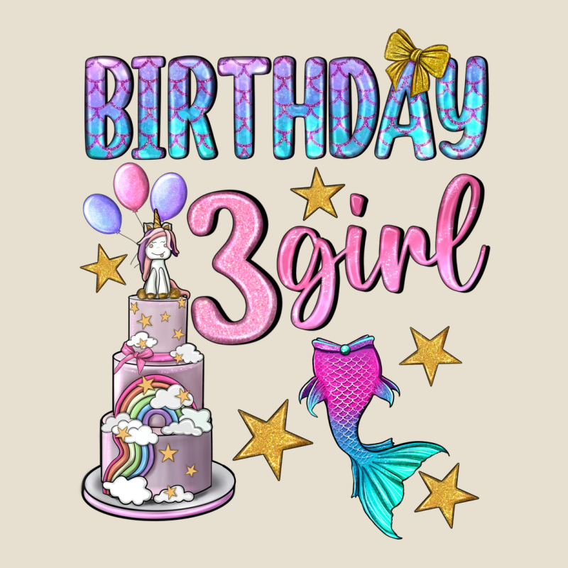 Birthday Girl 3 Urban Heavy Tee by BundleAndBundleShop | Teevron