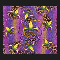 Mardi Gras Fleur De Lis Heavyweight Hoodie | Teevron
