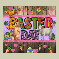 Easter Day Farm Animals Tumbler Heavy Core Tee | Teevron