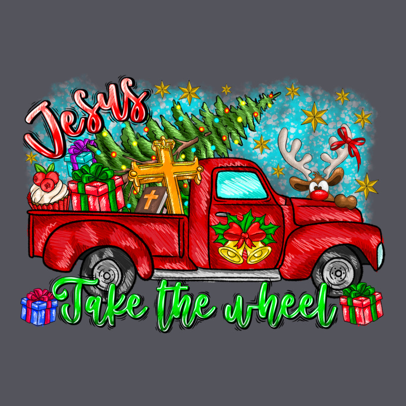 Jesus Take The Wheel Vintage Hoodie by CowhideDigitalArt | Teevron