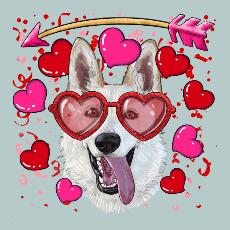 Valentine's Day  White Shepherd Heavy Core Tee by RanaPortraitStore | Teevron