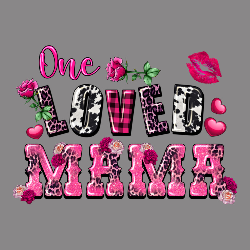 One Loved Mama Valentine's Day Vintage Tee by FaDigitalArtStudio | Teevron