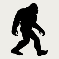 Bigfoot In Black Design Zipper Hoodie | Teevron