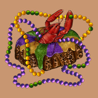 Mardi Gras Craw Fish King Cake With Leopard Heavyweight Hoodie | Teevron