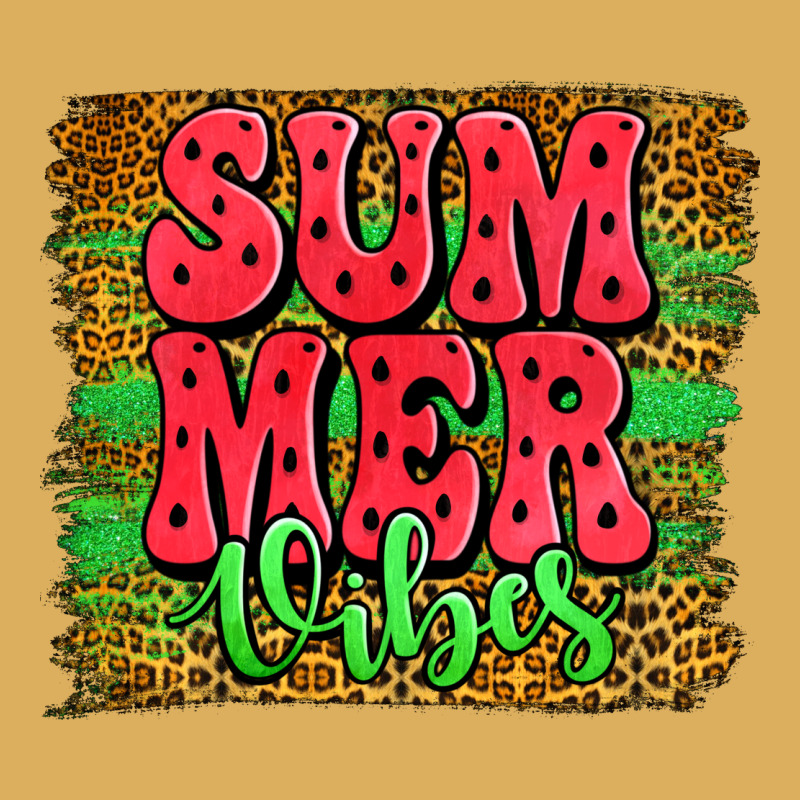Summer Vibes Watermelon Leopard Background Premium Hoodie by Jasminsmagicworld | Teevron