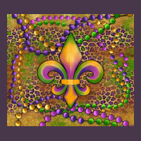 Mardi Gras Fleur De Lis Heavyweight Hoodie | Teevron