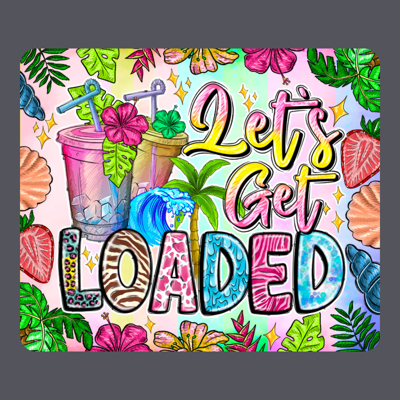 Lets Get Loaded Mouse Pad Vintage Hoodie by CowhideDigitalArt | Teevron