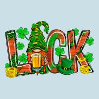Luck With Gnome And Beer Bbs Ladies Tee | Teevron