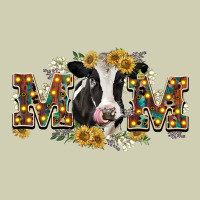 Mom With Cow Heavy Core Tee | Teevron
