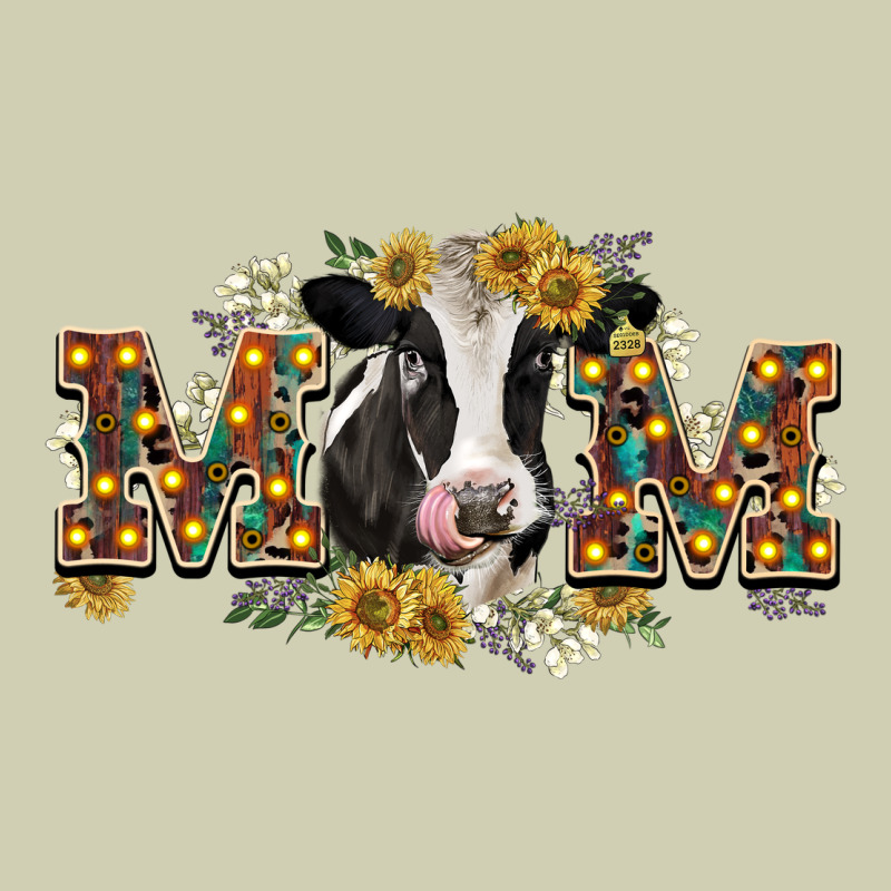 Mom With Cow Heavy Core Tee by CowGirlArtShop | Teevron