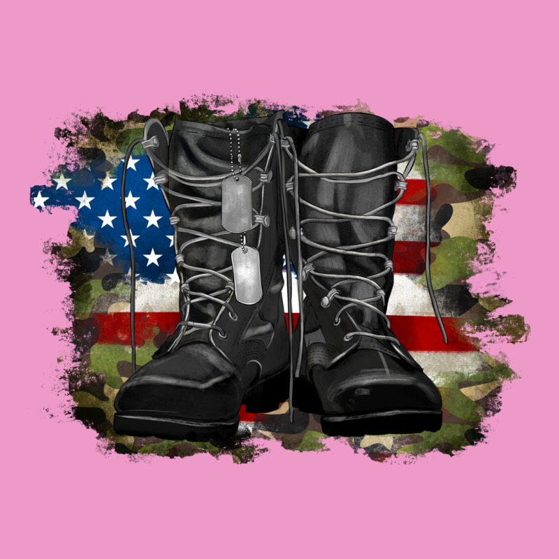 American Flag With Army Boots Urban Hoodie by RanaPortraitStore | Teevron