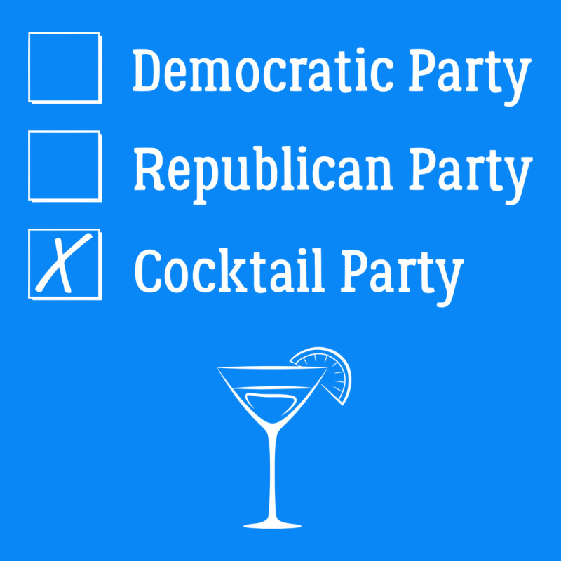 Democratic Republican Cocktail Party Funny Zipper Hoodie by artisFamous | Teevron