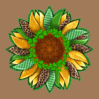 St Patricks Sunflower With Leopard  Shamrock And Glitter Classic Tee | Teevron