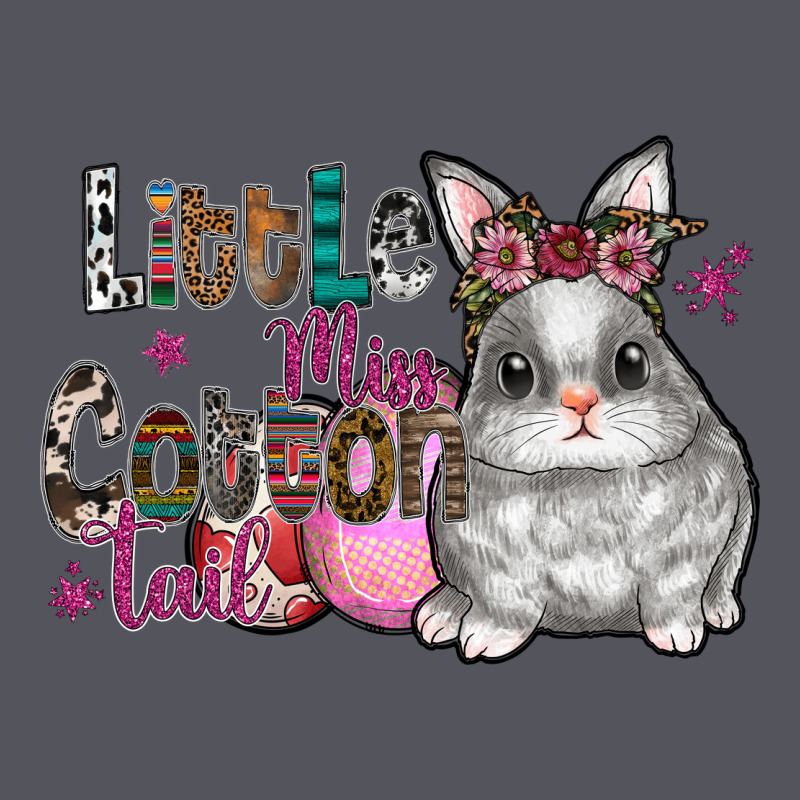 Little Miss Cotton Tail Vintage Hoodie by CowhideDigitalArt | Teevron