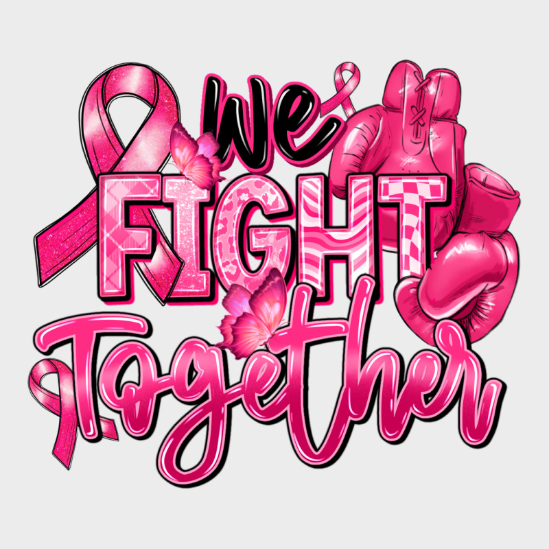 We Fight Together Breast Cancer Urban Hoodie by RanaPortraitStore | Teevron