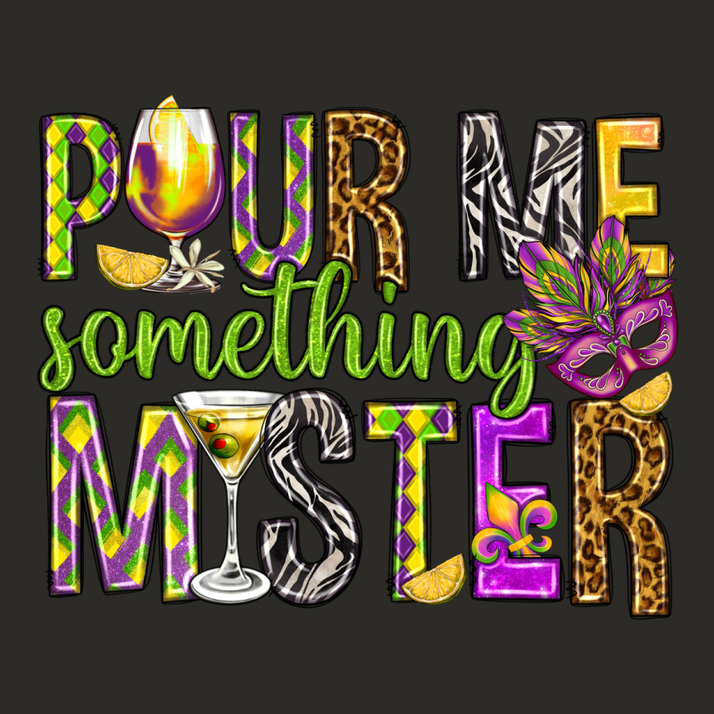 Pour Me Something Mister Marri Gras Heavy Core Tee by HowdyJamesFarm | Teevron