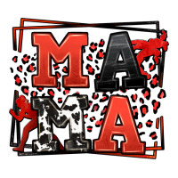 Wrestling mama red and black | Teevron