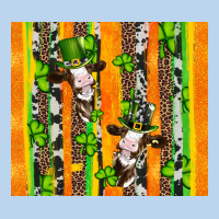 St Patricks Cow And Shamrock With Cowhide Classic Tee | Teevron