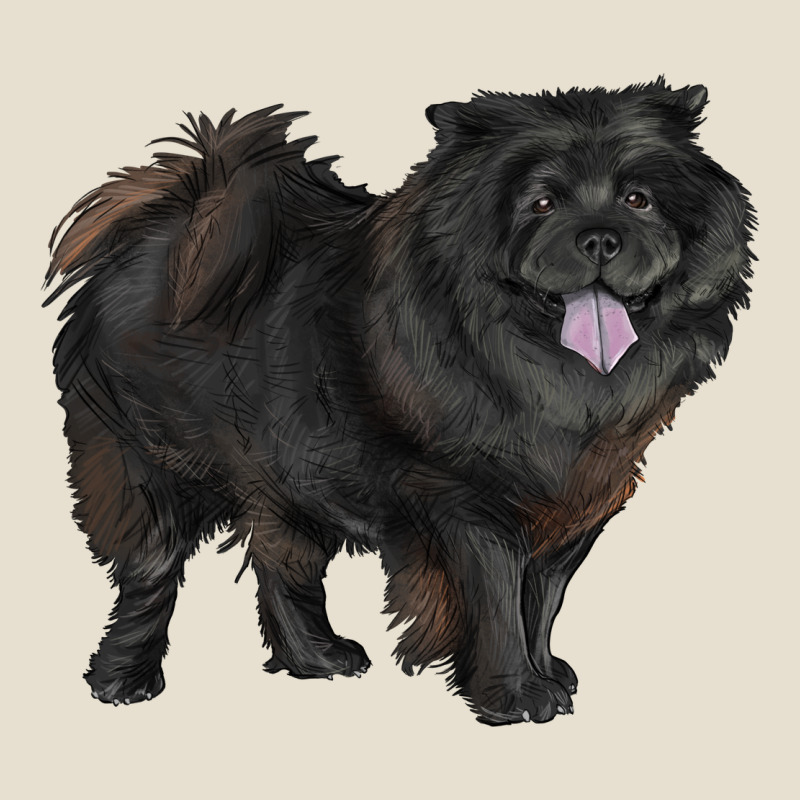 Black Chow Chow Urban Heavy Tee by RanaPortraitStore | Teevron
