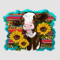 Western Cow Sunflowers Serape Leopard Premium Sweatshirt | Teevron