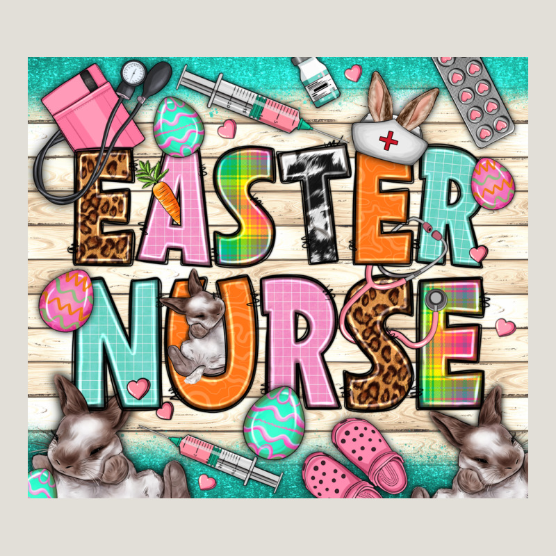 Easter Nurse Easter Day Tumbler Heavy Core Tee by HowdyJamesFarm | Teevron